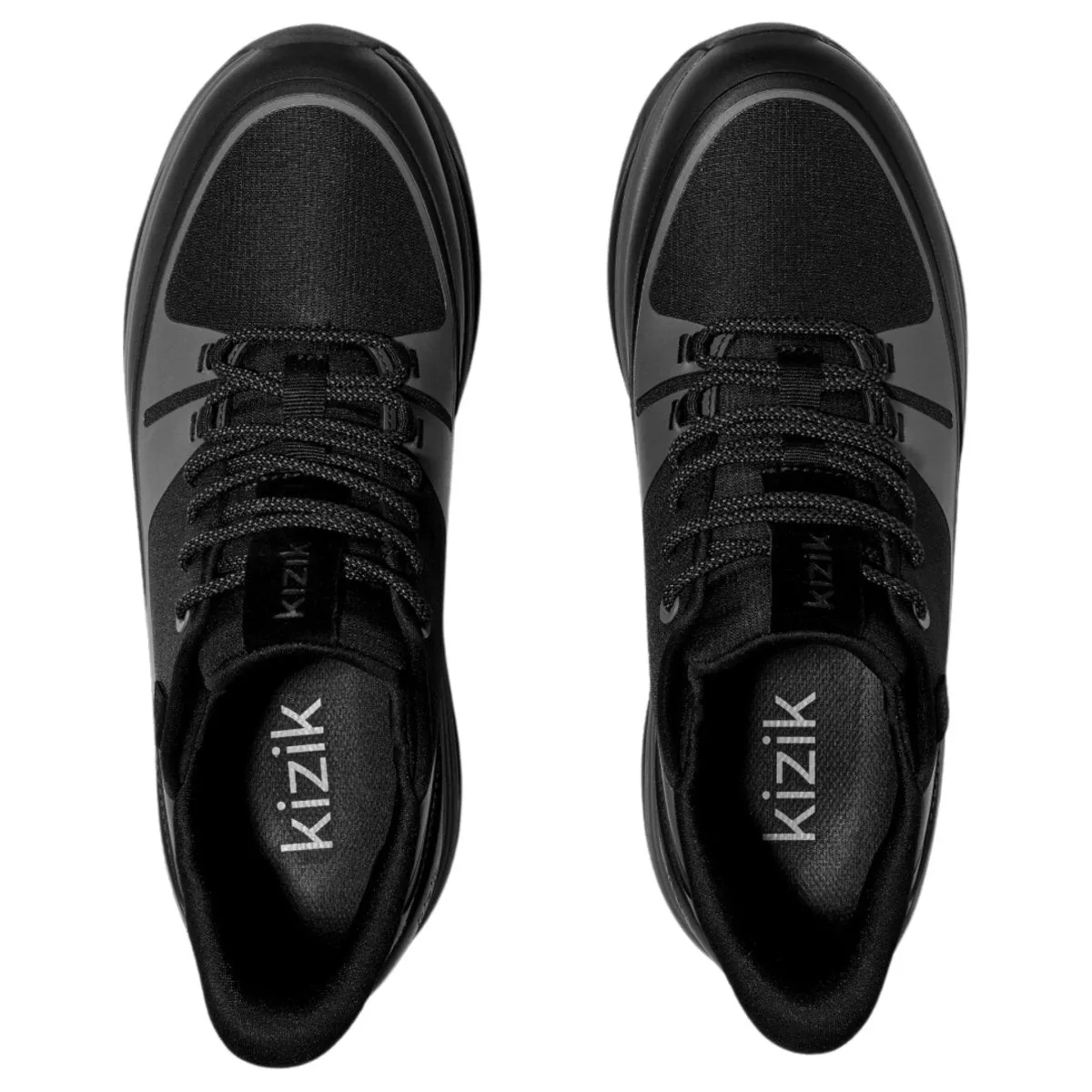 Kizik Hommes London Tout-Terrain Noir/Graine de Pavot