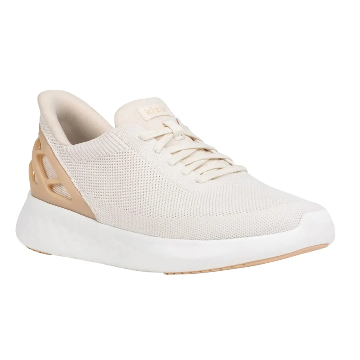 Kizik Femmes Athènes Blanc Crème Maille