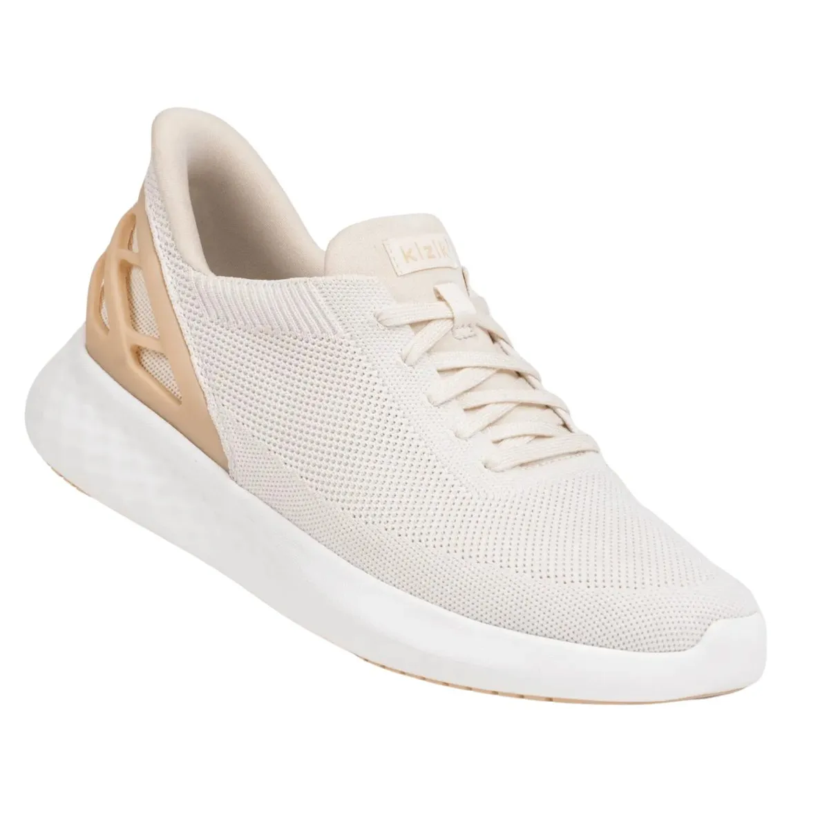 Kizik Femmes Athènes Blanc Crème Maille