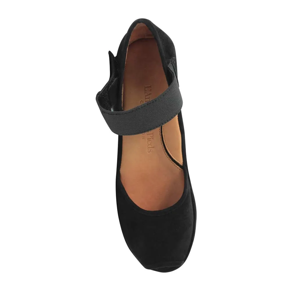 L'Amour Des Pieds Femmes Amadour Suède Noir