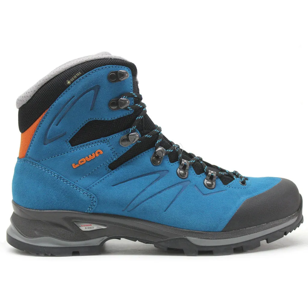 Bottes de randonnée cheville femme Lowa Badia GTX en textile et daim