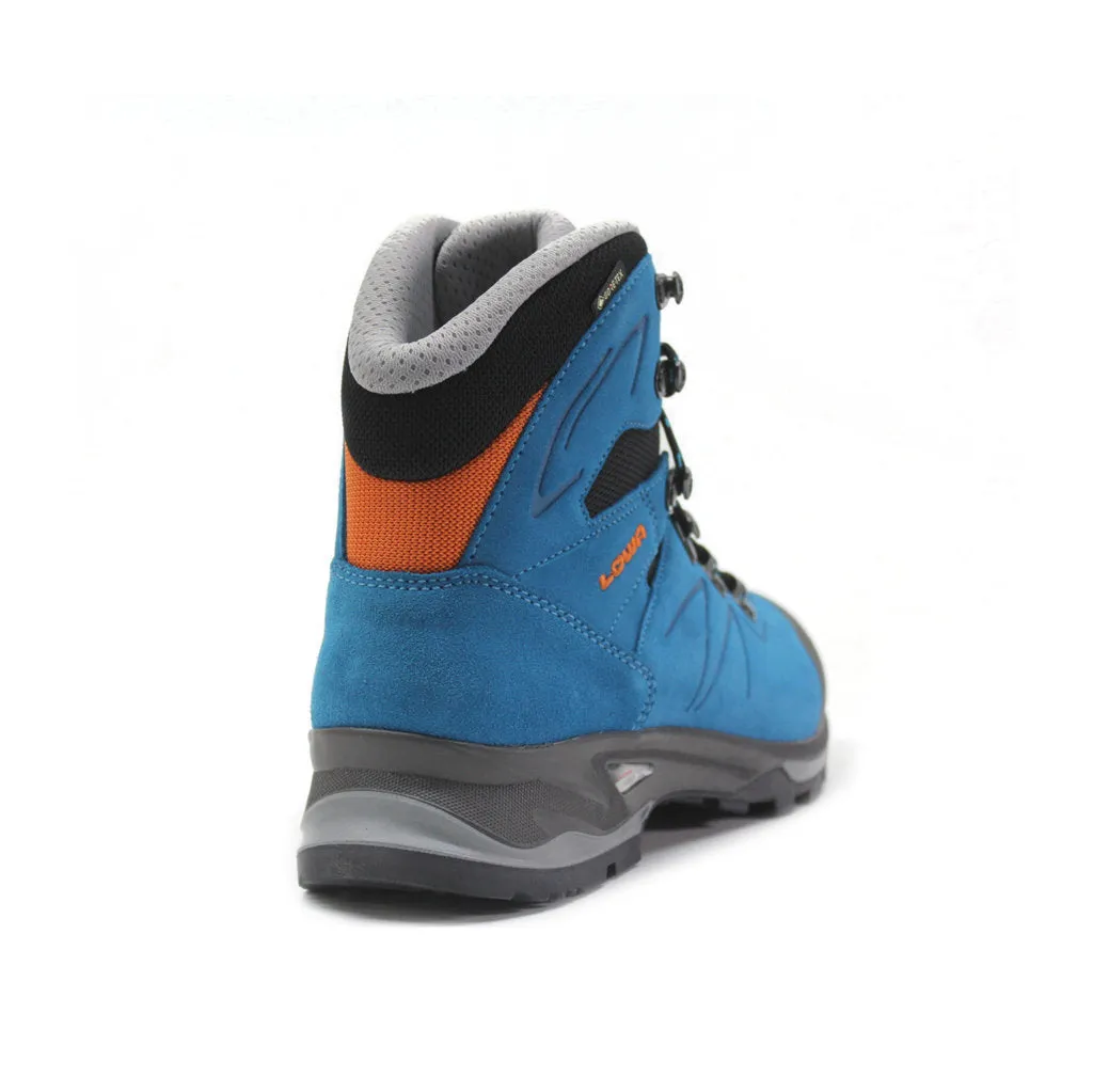 Bottes de randonnée cheville femme Lowa Badia GTX en textile et daim