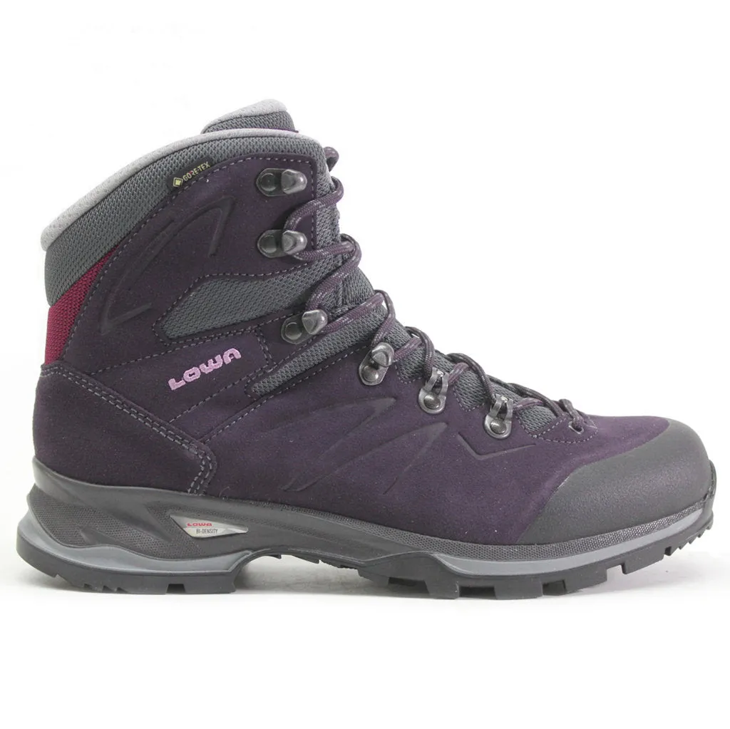 Bottes de randonnée cheville femme Lowa Badia GTX en textile et daim