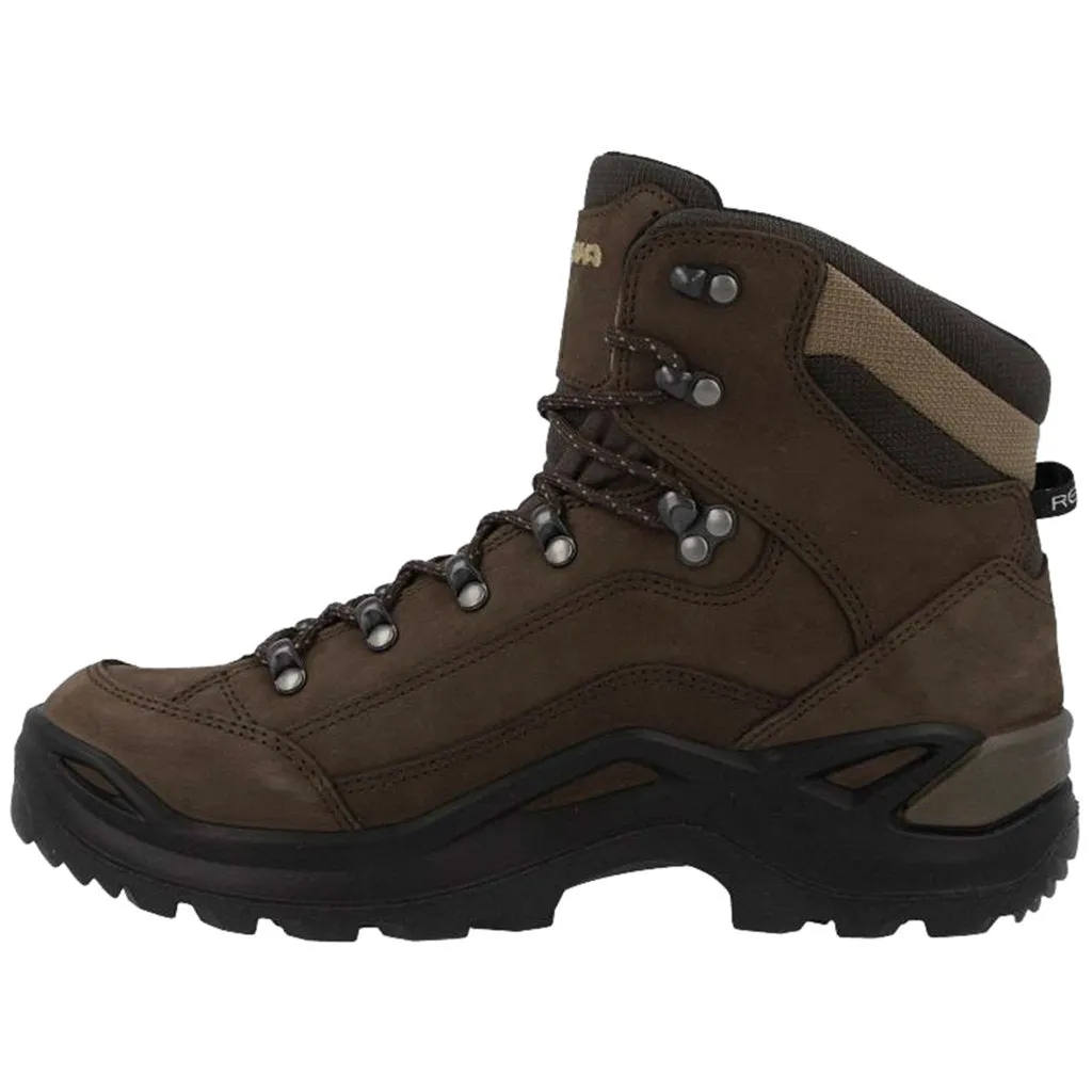Chaussures de randonnée pour hommes Lowa Renegade GTX Mid en cuir nubuck