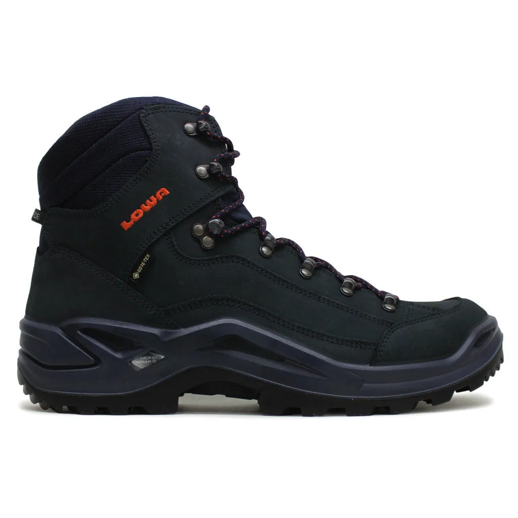 Chaussures de randonnée pour hommes Lowa Renegade GTX Mid en cuir nubuck