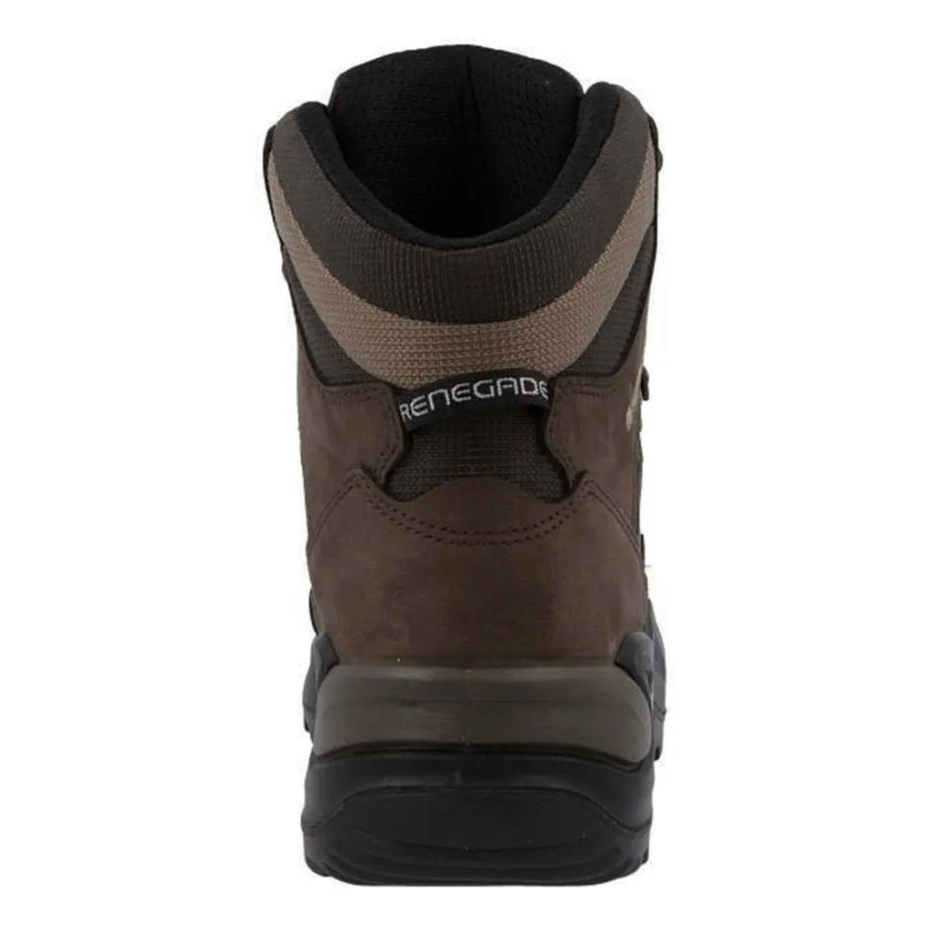 Chaussures de randonnée pour hommes Lowa Renegade GTX Mid en cuir nubuck