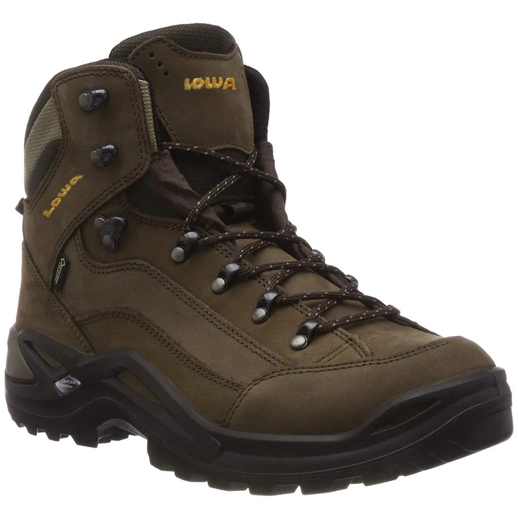 Chaussures de randonnée pour hommes Lowa Renegade GTX Mid en cuir nubuck