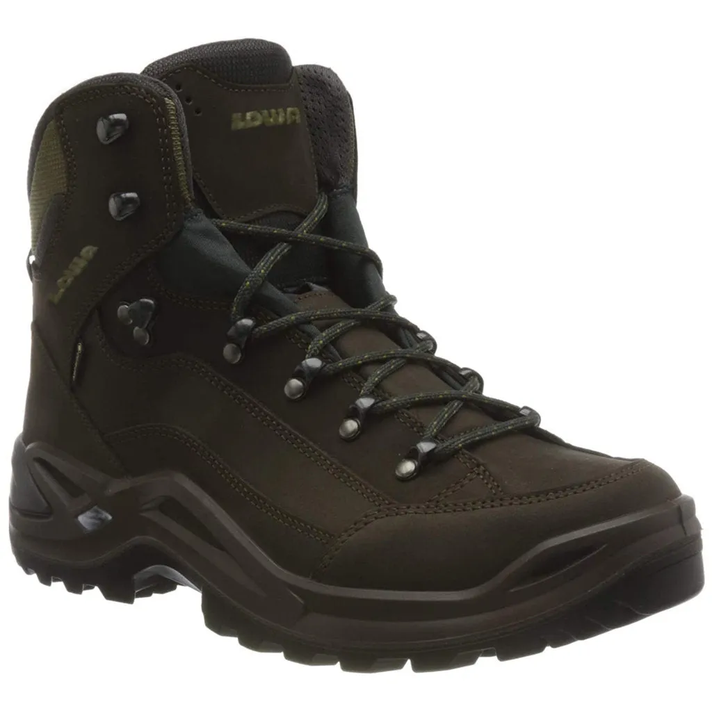 Chaussures de randonnée pour hommes Lowa Renegade GTX Mid en cuir nubuck