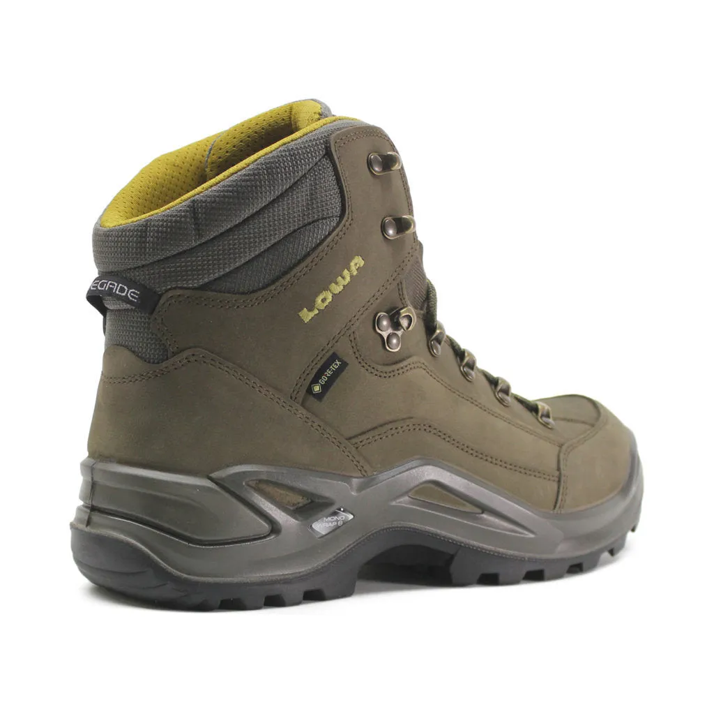 Chaussures de randonnée pour hommes Lowa Renegade GTX Mid en cuir nubuck