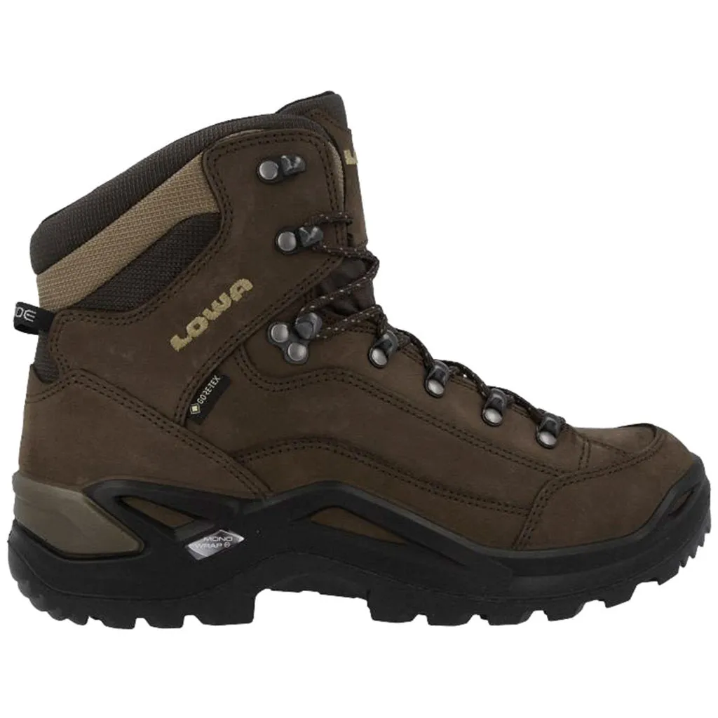 Chaussures de randonnée pour hommes Lowa Renegade GTX Mid en cuir nubuck
