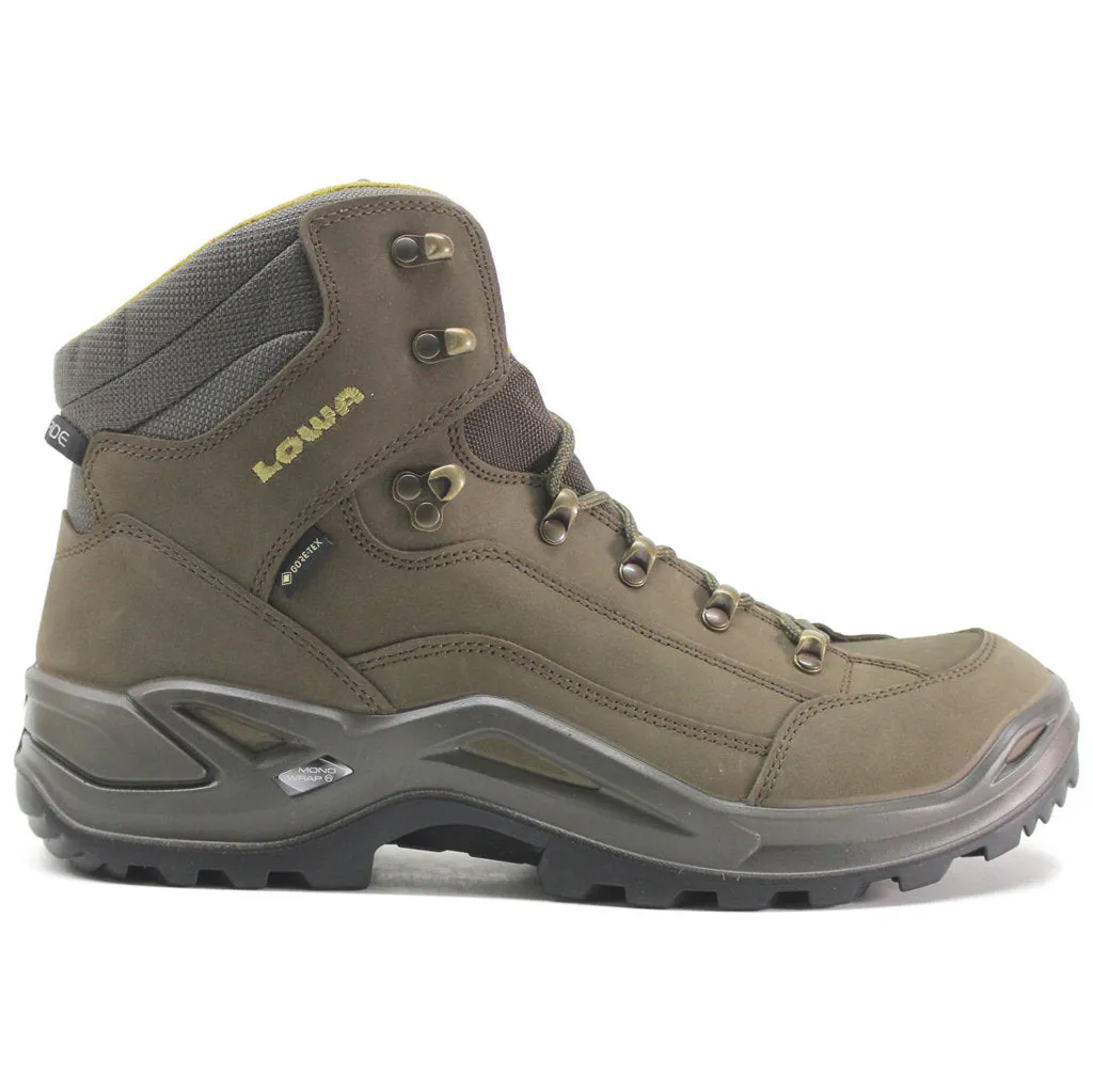 Chaussures de randonnée pour hommes Lowa Renegade GTX Mid en cuir nubuck