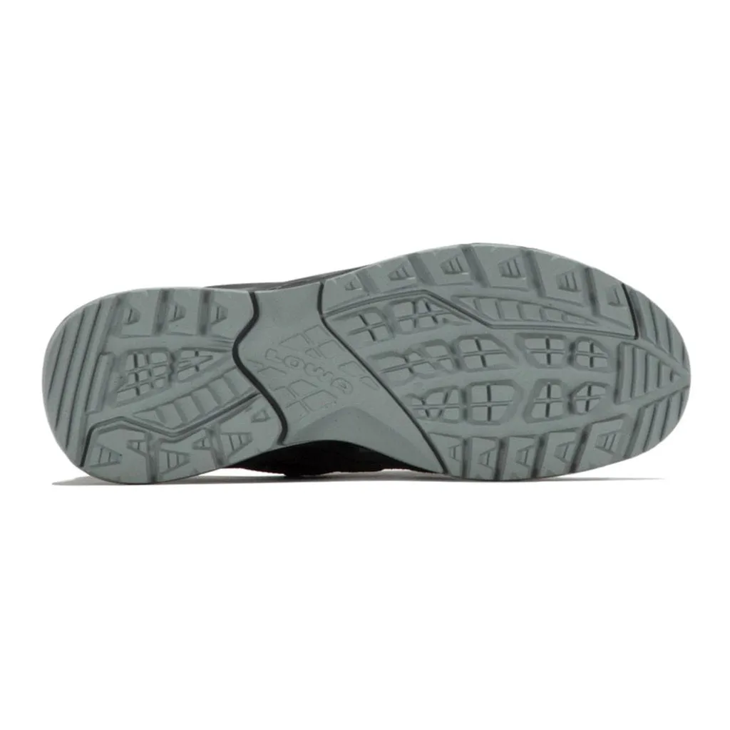 Bottes de randonnée imperméables pour femmes Lowa Sirkos Evo GTX Mid High en textile suédé