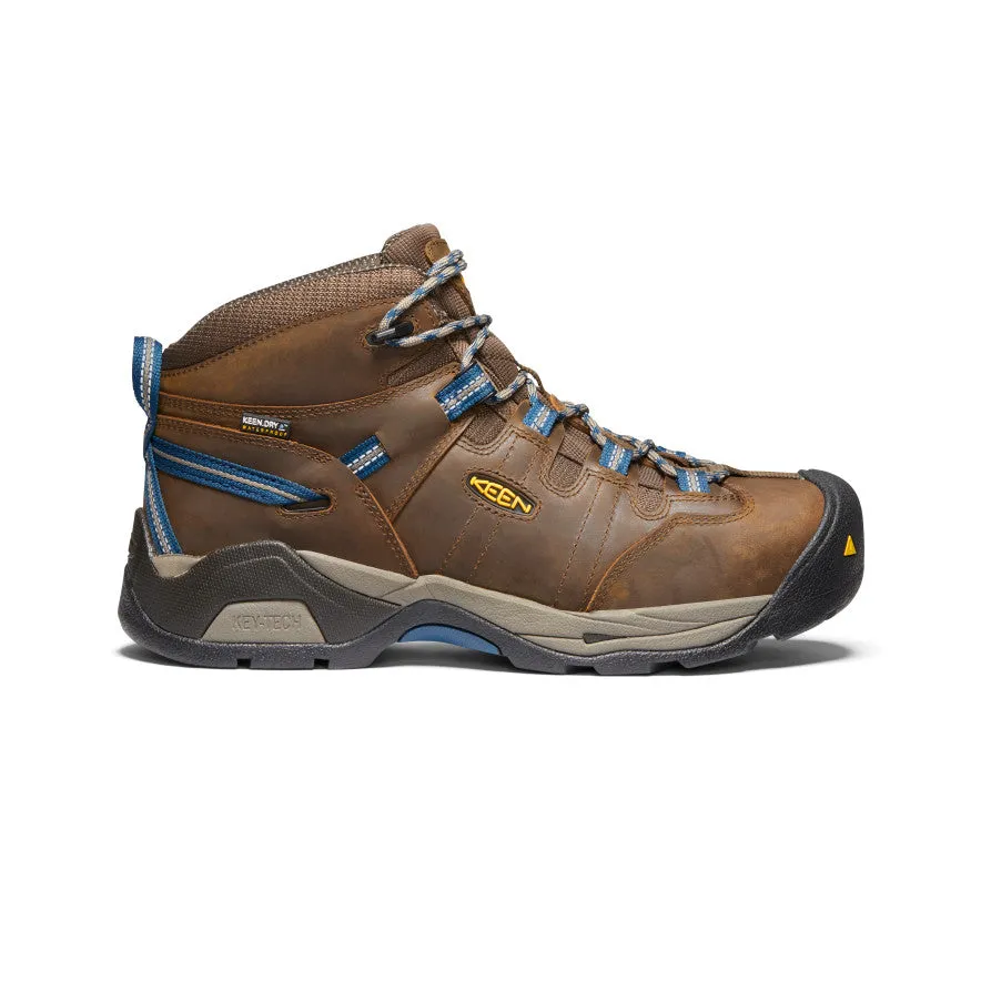 Botte étanche Detroit XT pour homme (embout d'acier) | Cascade Marron/Orion Bleu