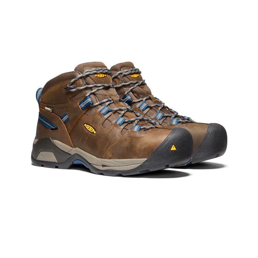 Botte étanche Detroit XT pour homme (embout d'acier) | Cascade Marron/Orion Bleu