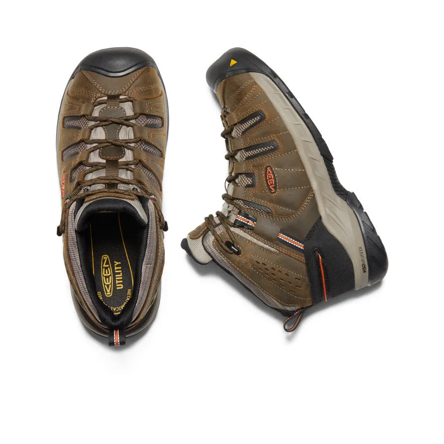 Botte Flint II pour homme (embout souple) | Cascade Brown/Ocre brûlé