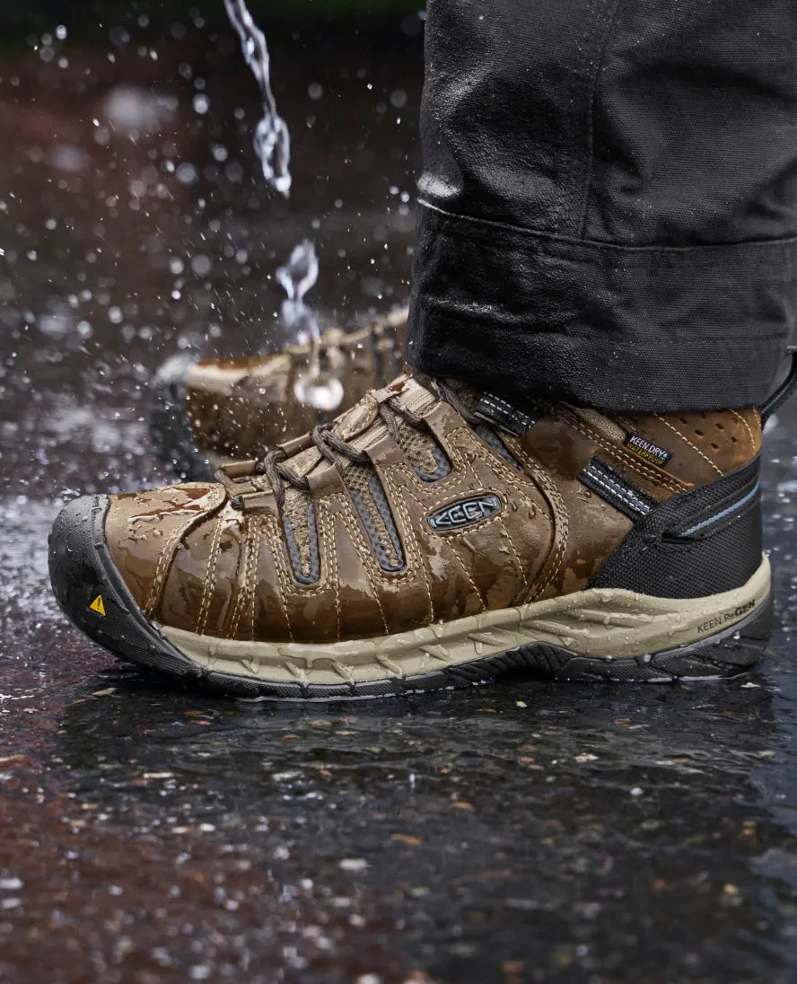 Botte imperméable Flint II pour homme (embout d'acier) | Cascade Marron/Orion Bleu