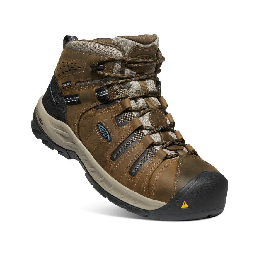 Botte imperméable Flint II pour homme (embout d'acier) | Cascade Marron/Orion Bleu