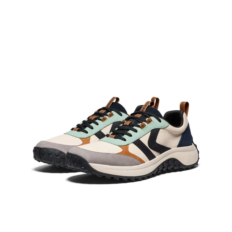 Baskets en cuir KS86 pour homme | Granite Green/Curry