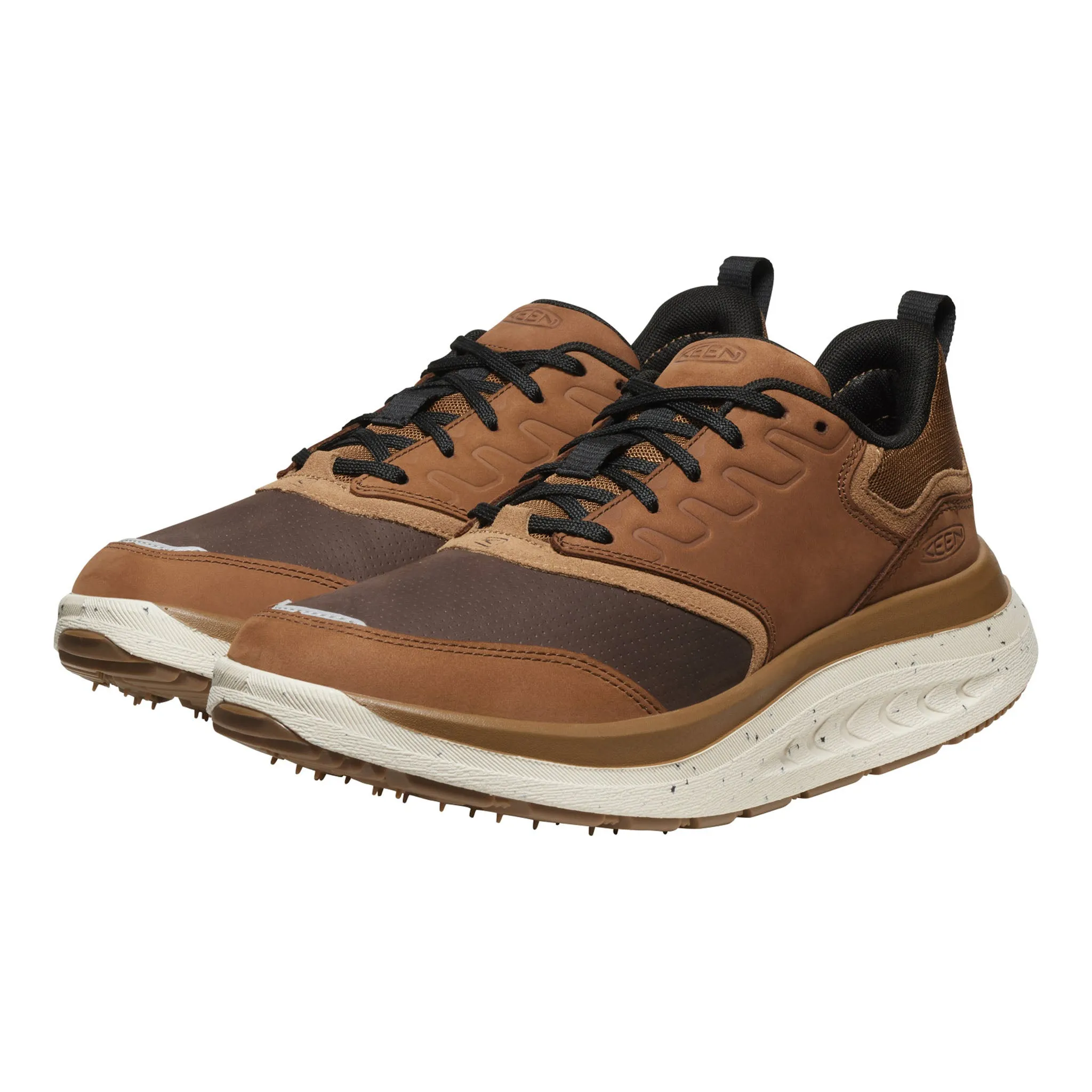 Chaussure de marche en cuir WK400 pour homme Bison/Noix de coco toastée