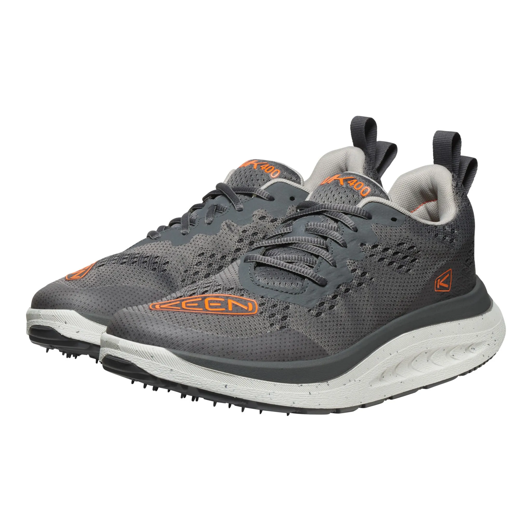Chaussure de marche WK400 pour homme Gris acier/Écarlate