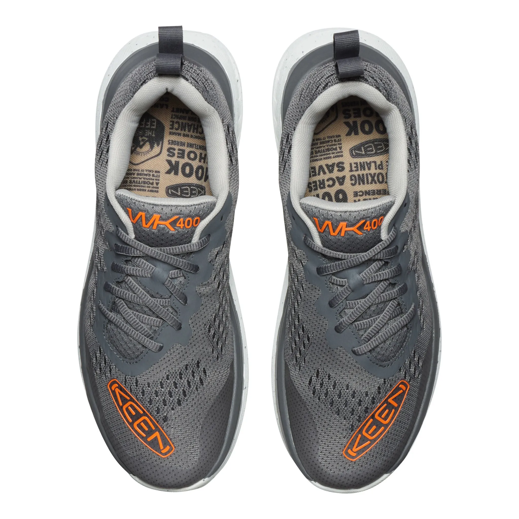 Chaussure de marche WK400 pour homme Gris acier/Écarlate