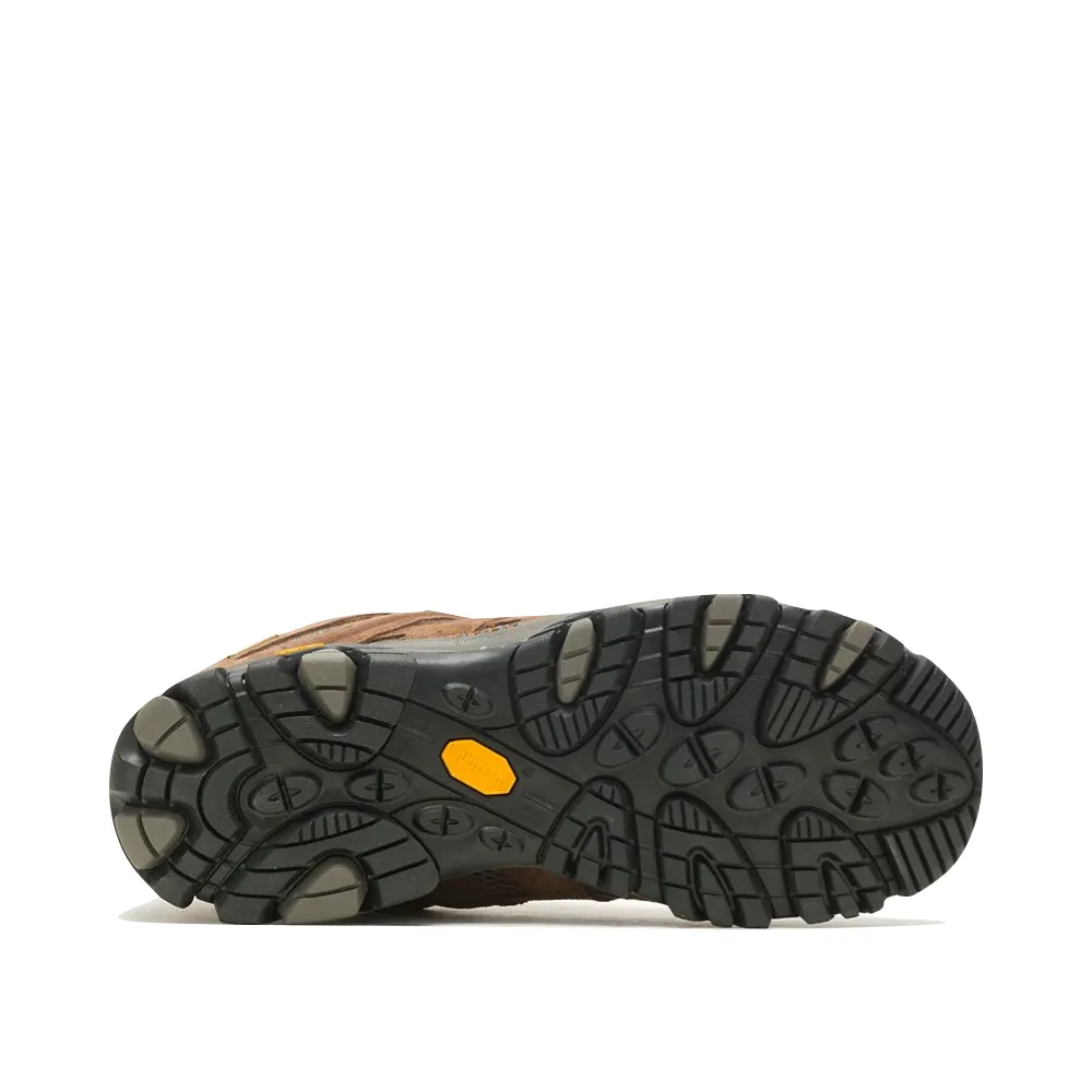 Chaussures de randonnée imperméables Merrell Moab 3 Mid pour homme en marron terre