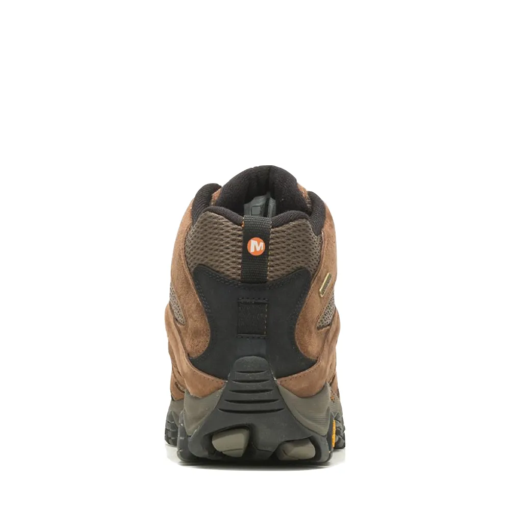 Chaussures de randonnée imperméables Merrell Moab 3 Mid pour homme en marron terre