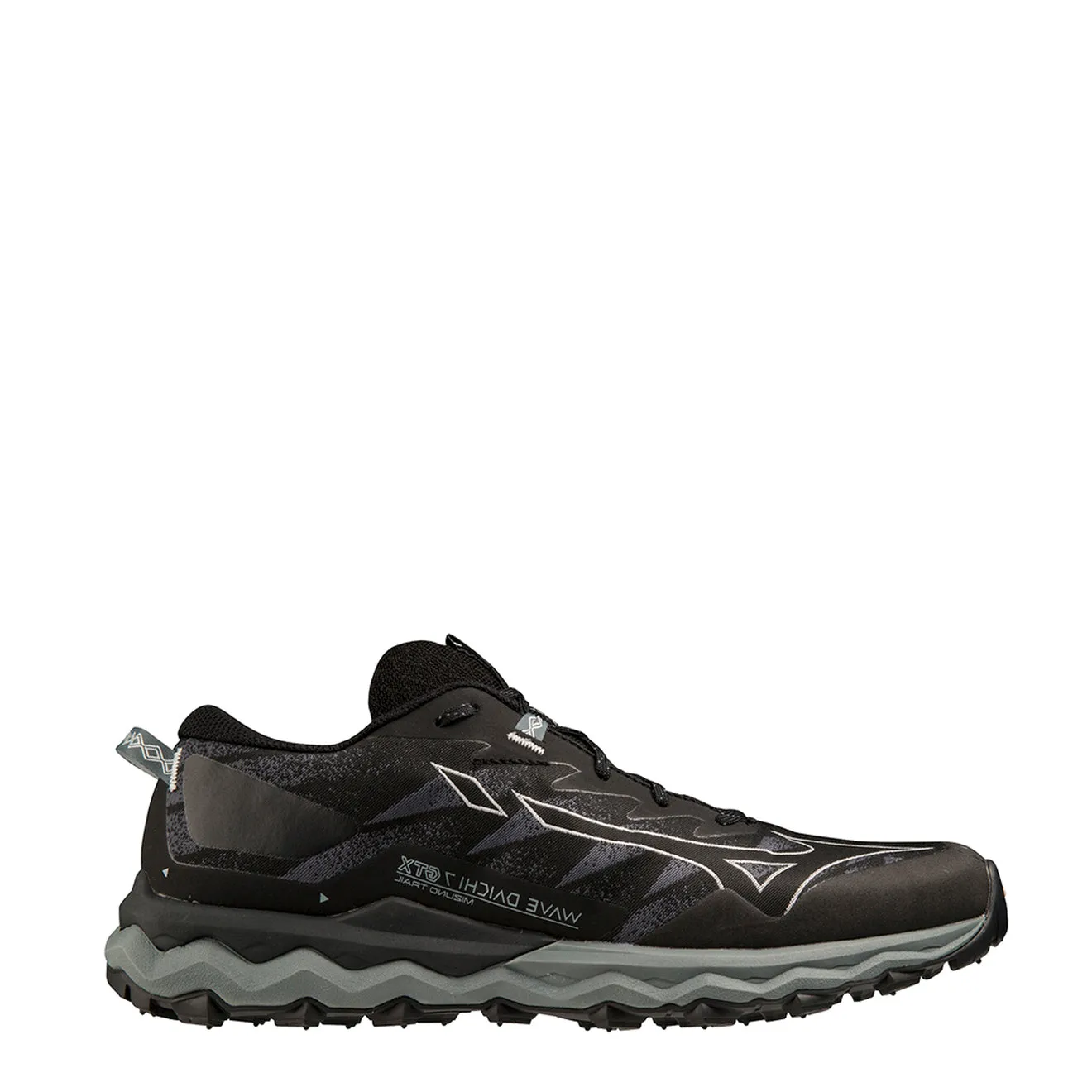 Mizuno Wave Daichi GTX 7 Noir / Bleu Ombré / Temps Orageux