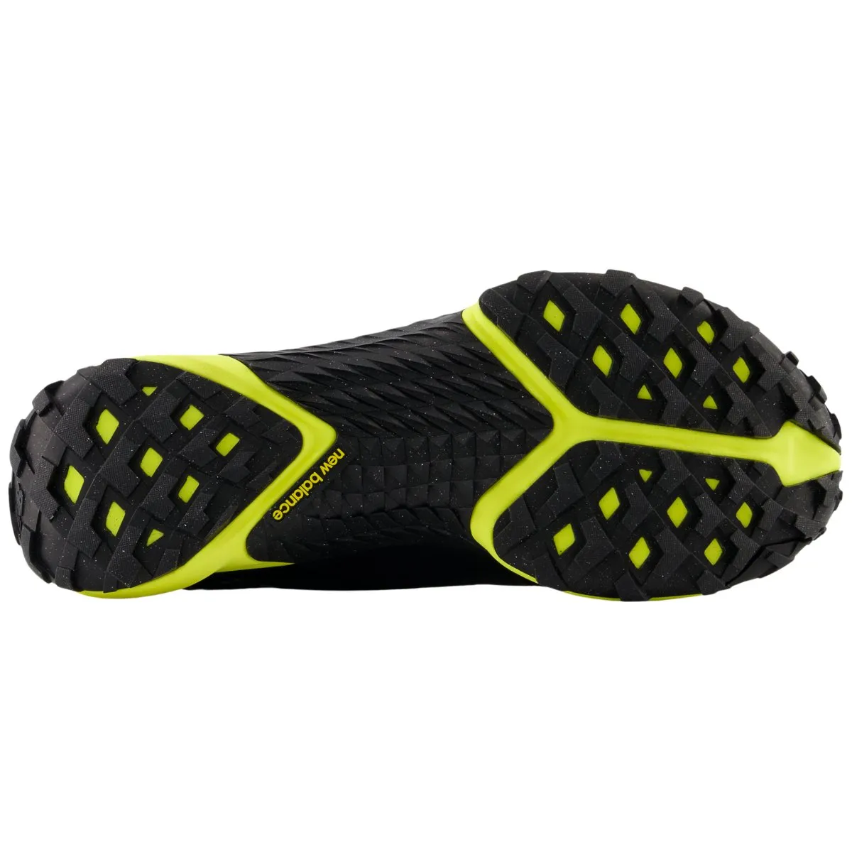 New Balance Chaussures de Trail Minimus pour Homme Noir/Luciole/Gingembre Citron