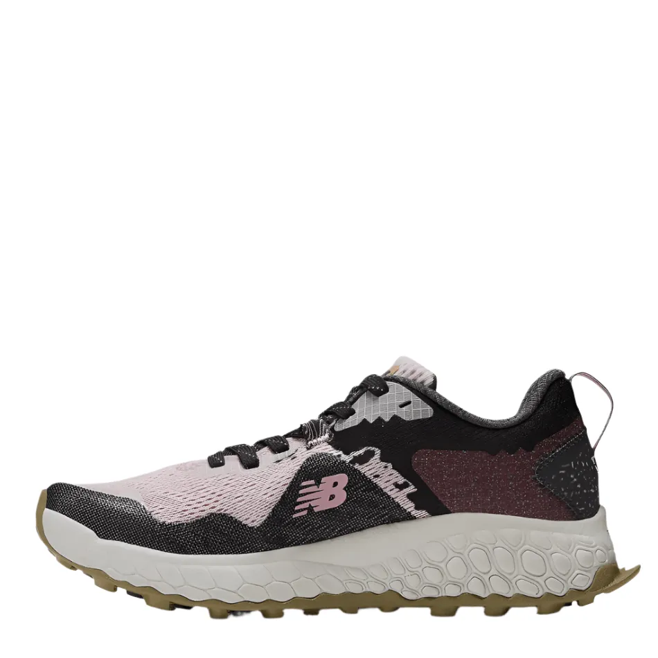 New Balance Chaussures de Trail Femme Hierro v7 en Rose Pierre/Blacktop/Bordeaux Lavé