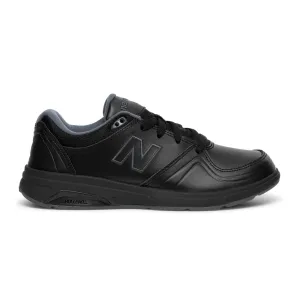 New Balance Women's WW813BK Black Leather New Balance Shoes