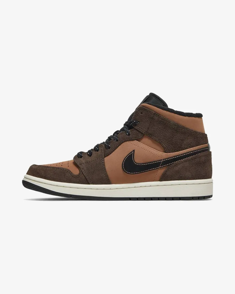 NIKE AIR JORDAN1 MID SE CHOCOLAT FONCÉ