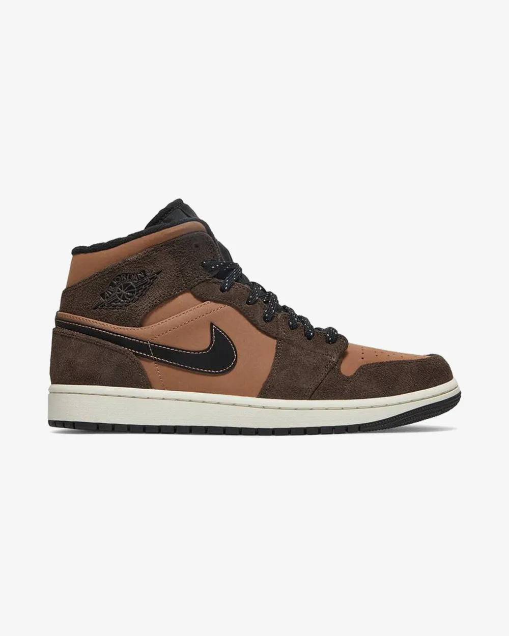 NIKE AIR JORDAN1 MID SE CHOCOLAT FONCÉ