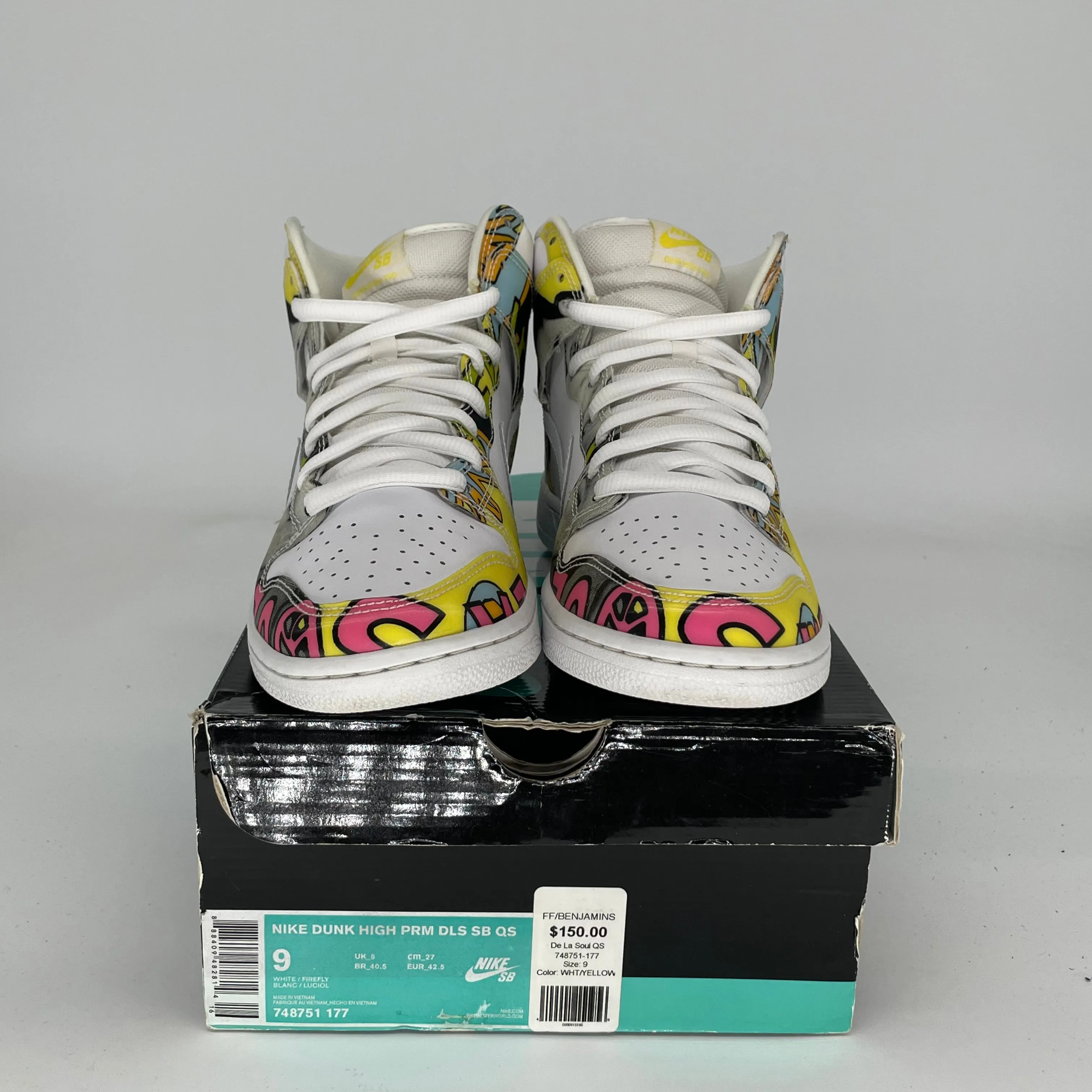 NIKE SB DUNK HAUTE DE LA SOUL TAILLE 9 748751-177