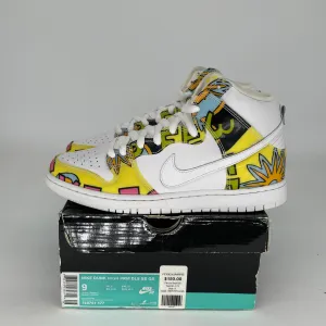NIKE SB DUNK HIGH DE LA SOUL SIZE 9 748751-177