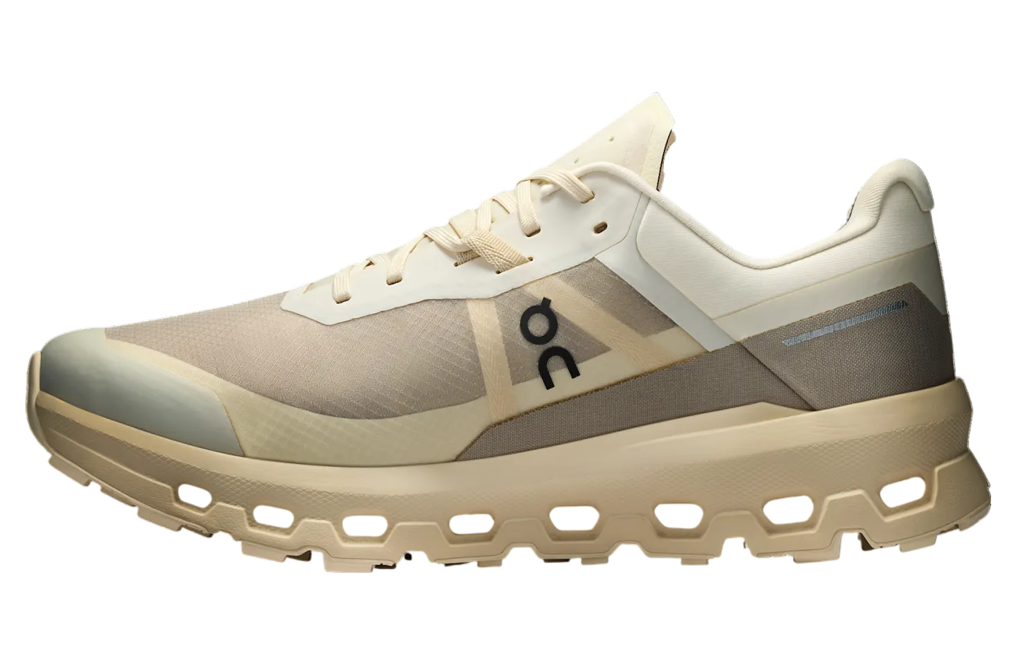 Chaussures de trail On Cloudvista 2 pour homme Crème-Désert