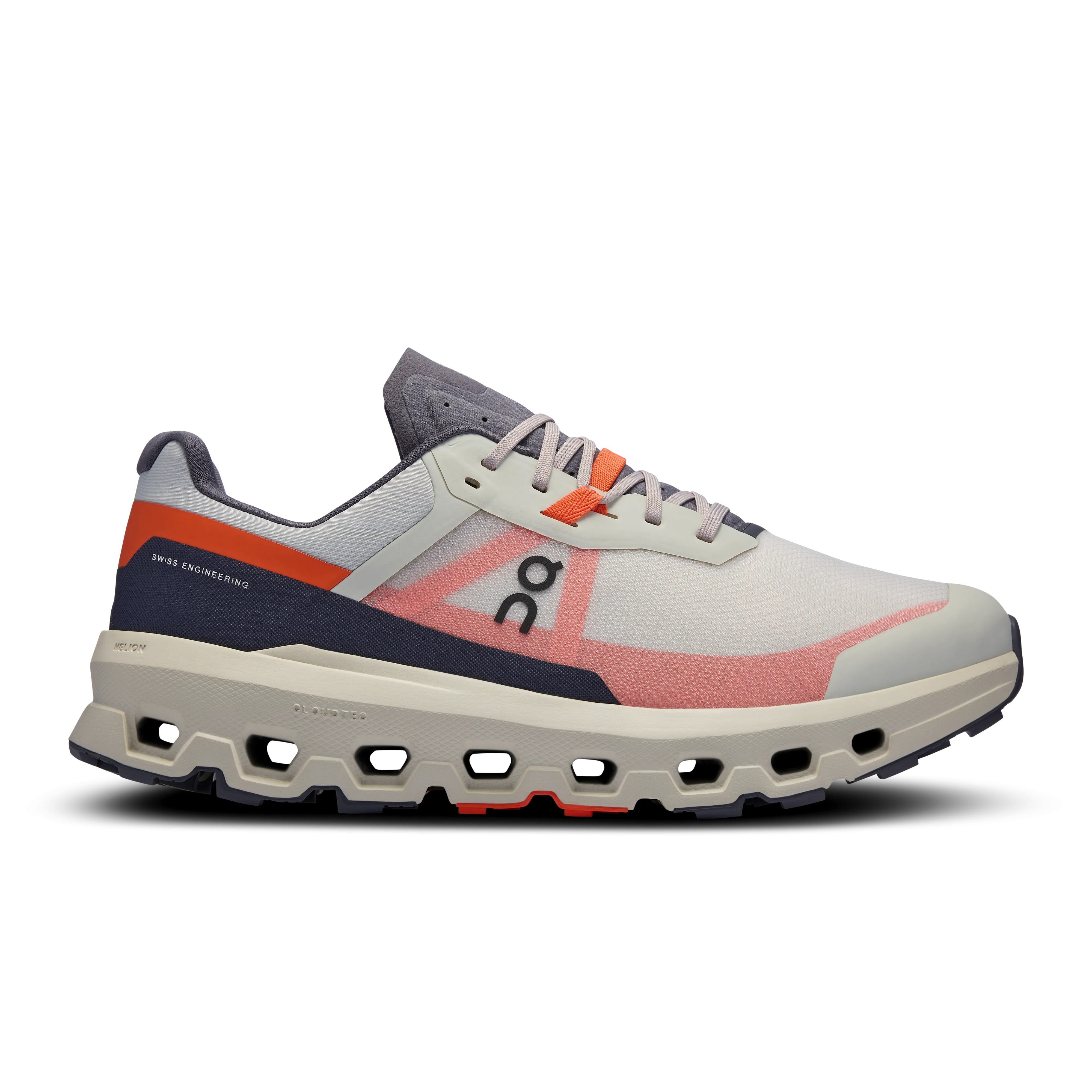 Chaussures de trail On Cloudvista 2 pour homme Glace/Flamme