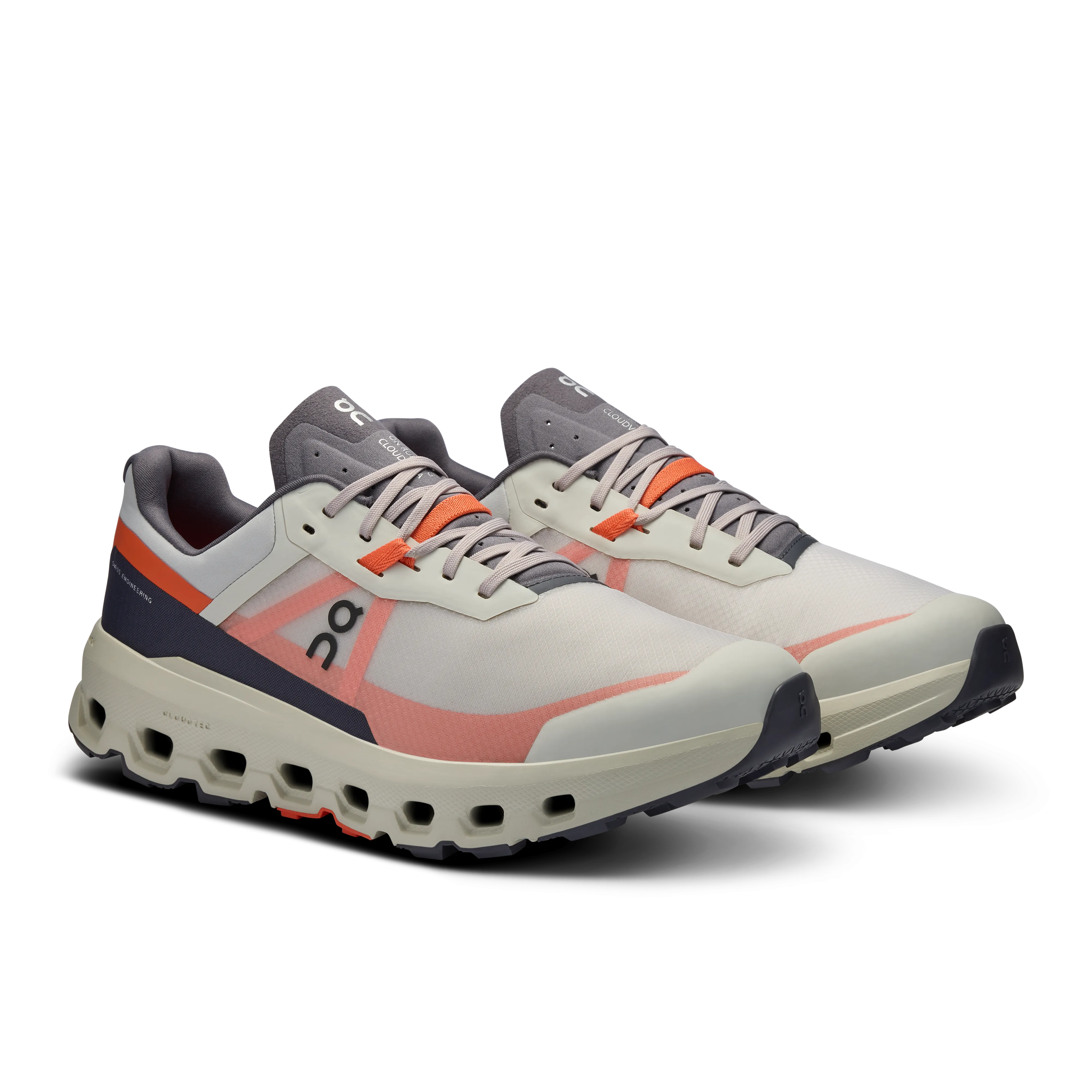 Chaussures de trail On Cloudvista 2 pour homme Glace/Flamme