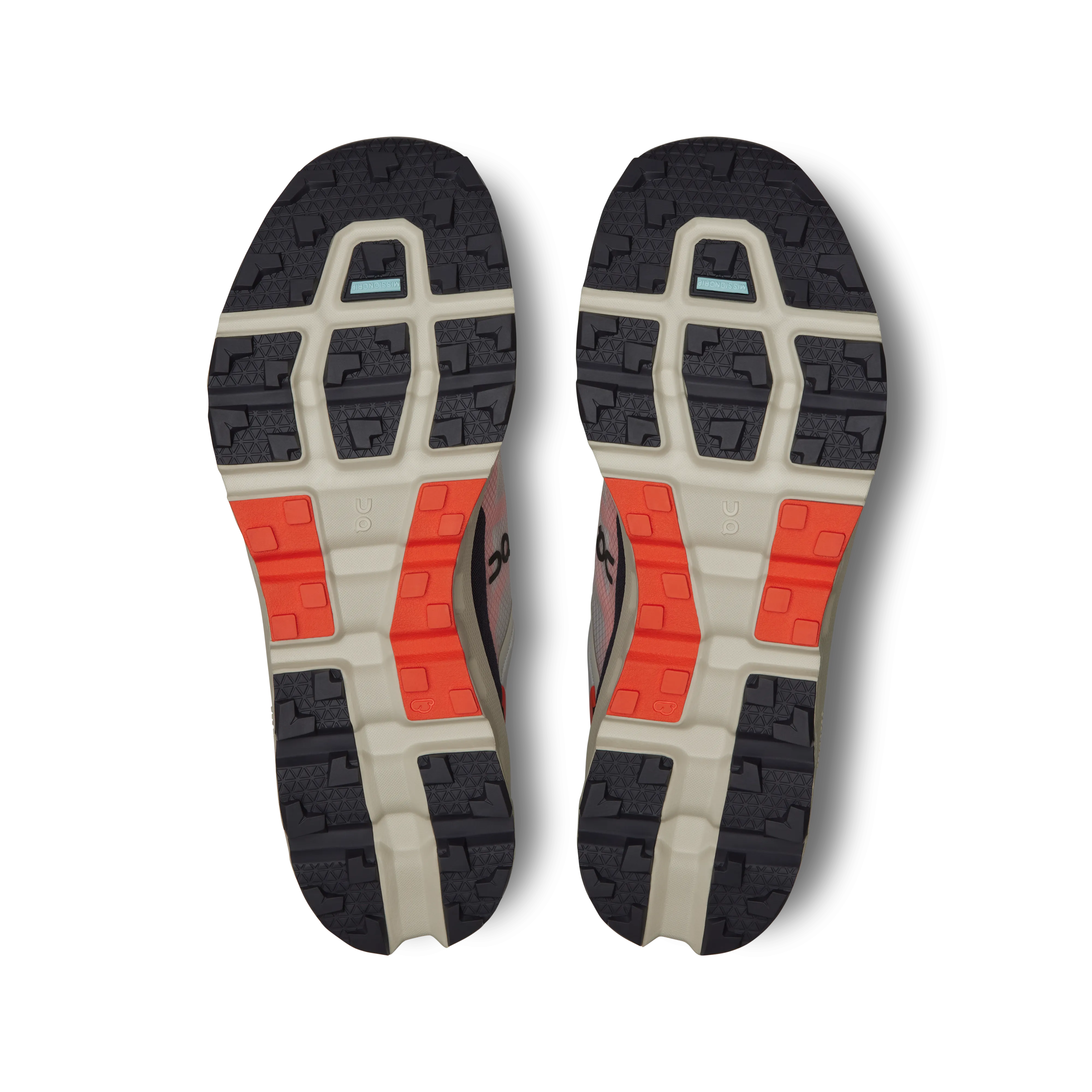 Chaussures de trail On Cloudvista 2 pour homme Glace/Flamme