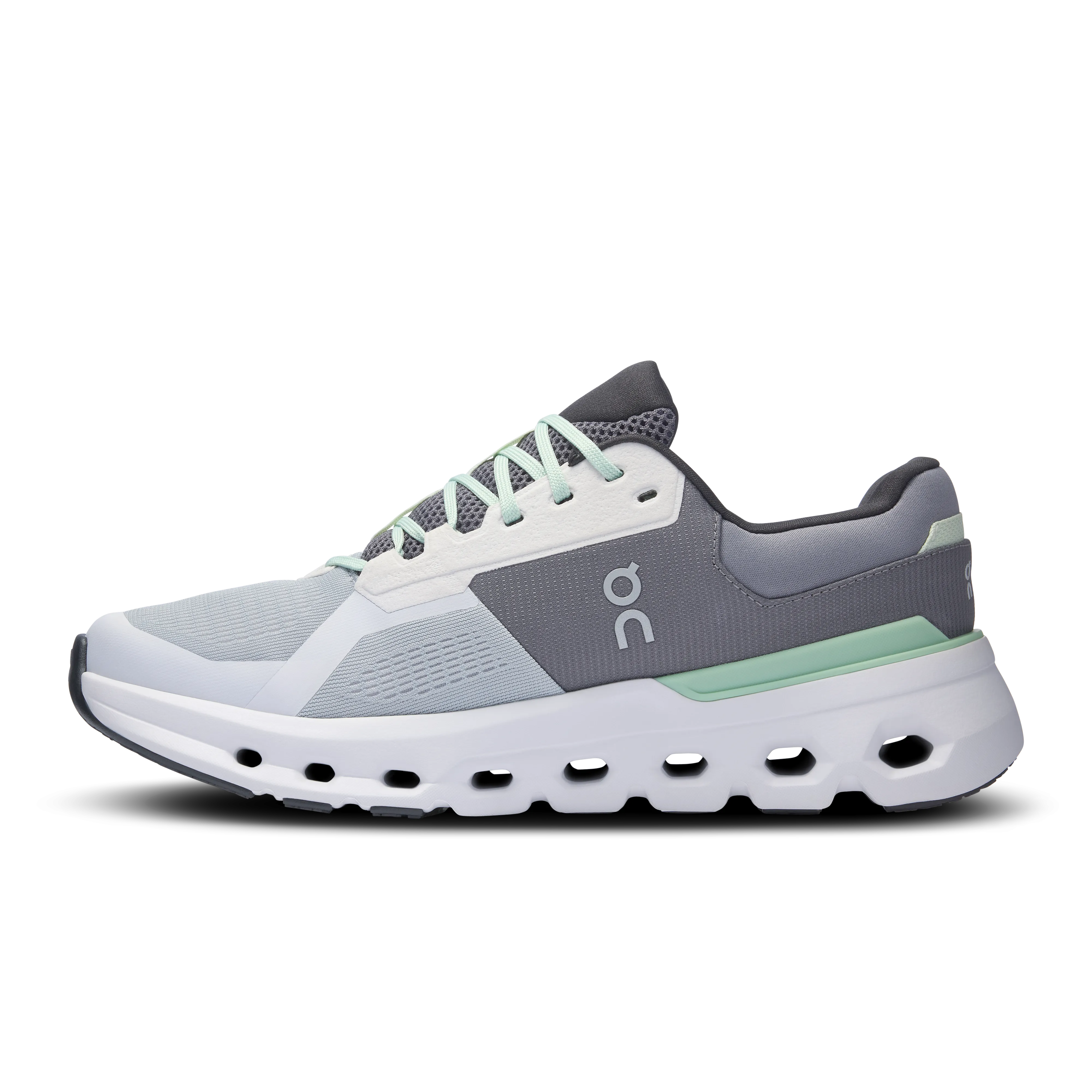 Chaussures On Running Cloudrunner 2 Wide pour Homme - Glacier / Sauge