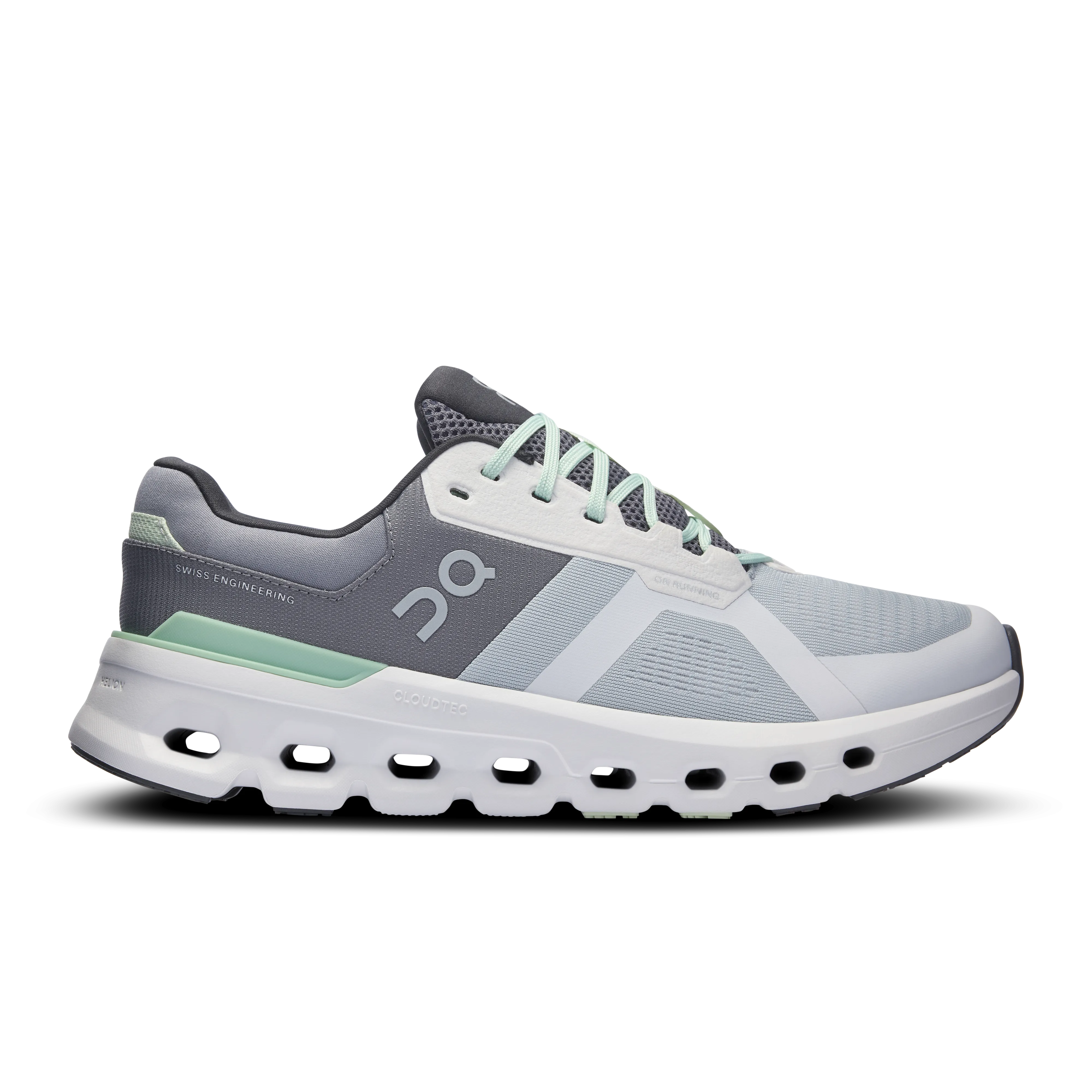 Chaussures On Running Cloudrunner 2 Wide pour Homme - Glacier / Sauge