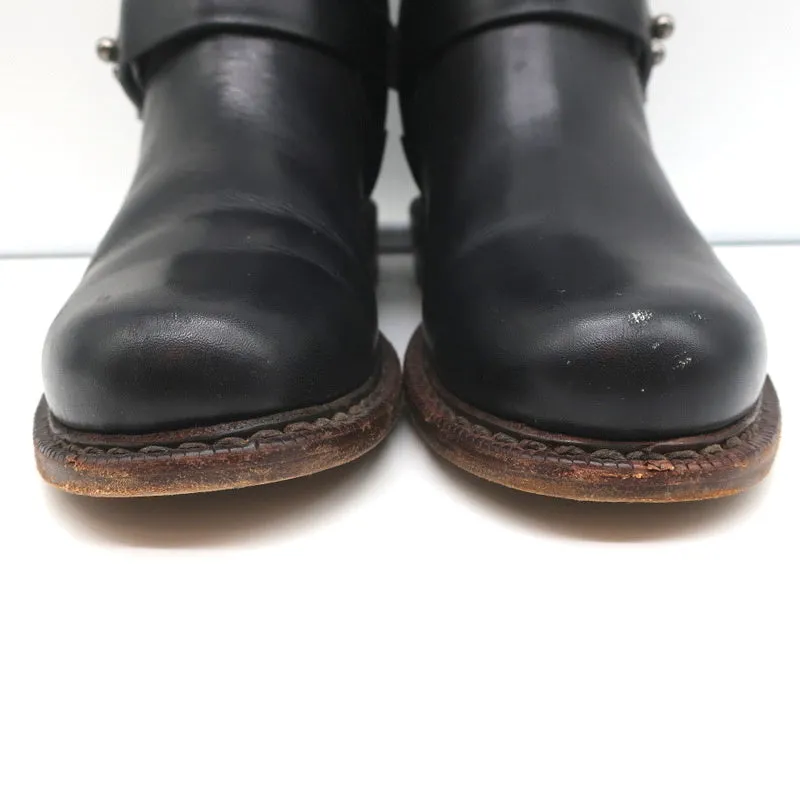 Bottes Moto Rag & Bone Ashford en Cuir Noir Taille 36 Bottes Plates à la Cheville