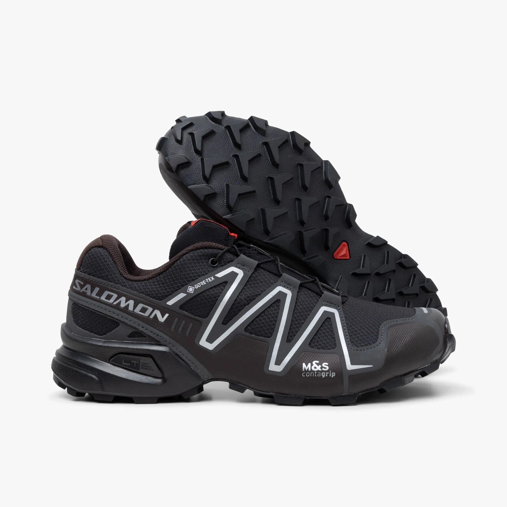 Salomon Speedcross 3 GTX Noir / Fantôme / Café Noir