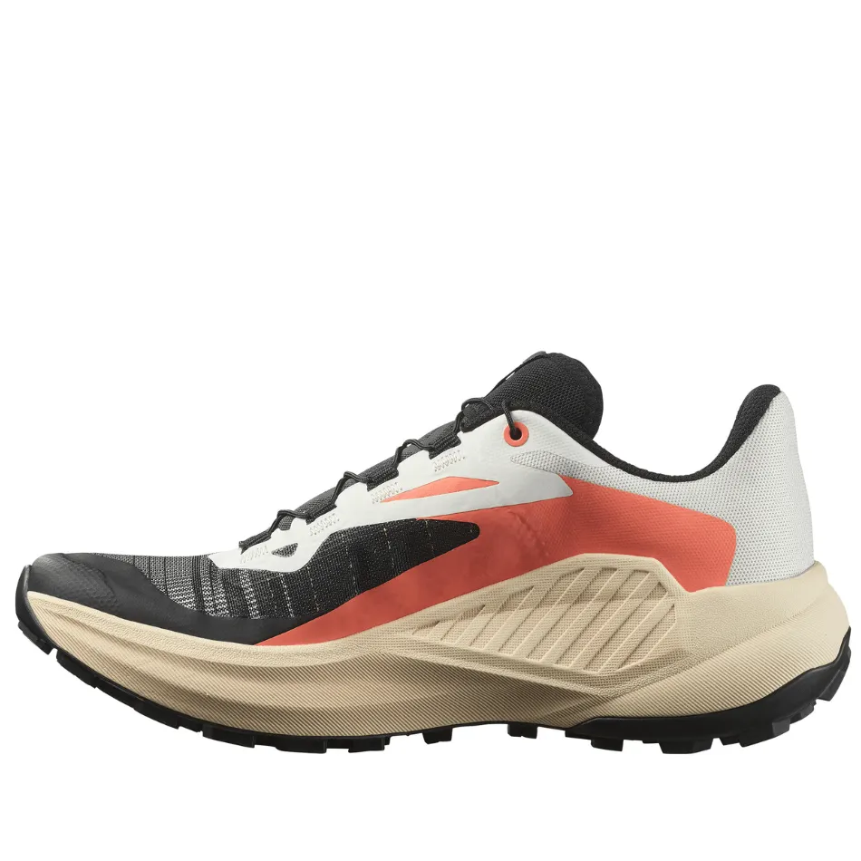 Chaussures de trail Salomon pour femmes Genesis en Fusion Coral/Tender Peach/Noir SS25