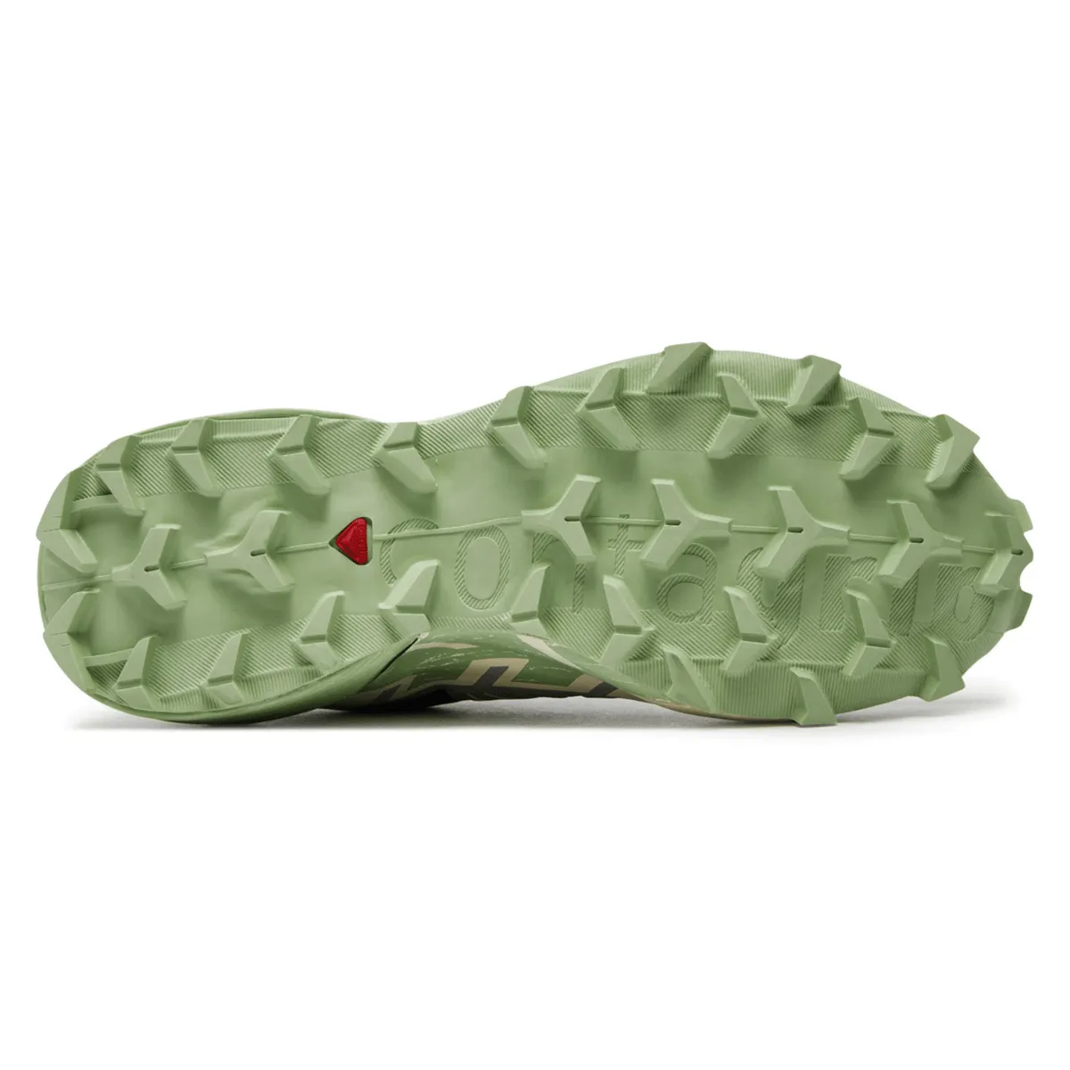 Salomon Femme Speedcross 6 Castlerock/Vanille Glacée/Vert Fumé