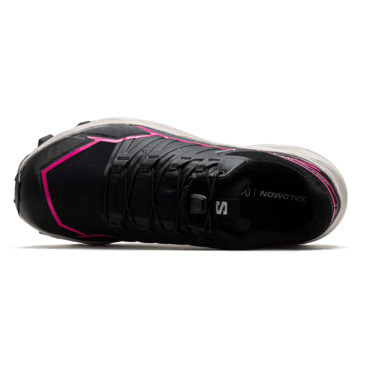 Salomon Thundercross Gore-Tex pour Femme Noir/Rose Fluorescent
