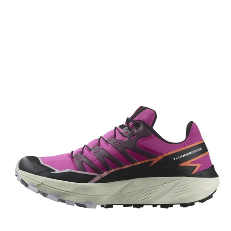 Chaussures de trail Thundercross pour femme Salomon en rose/noir