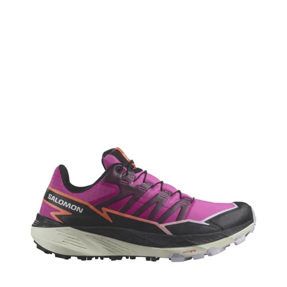 Chaussures de trail Thundercross pour femme Salomon en rose/noir