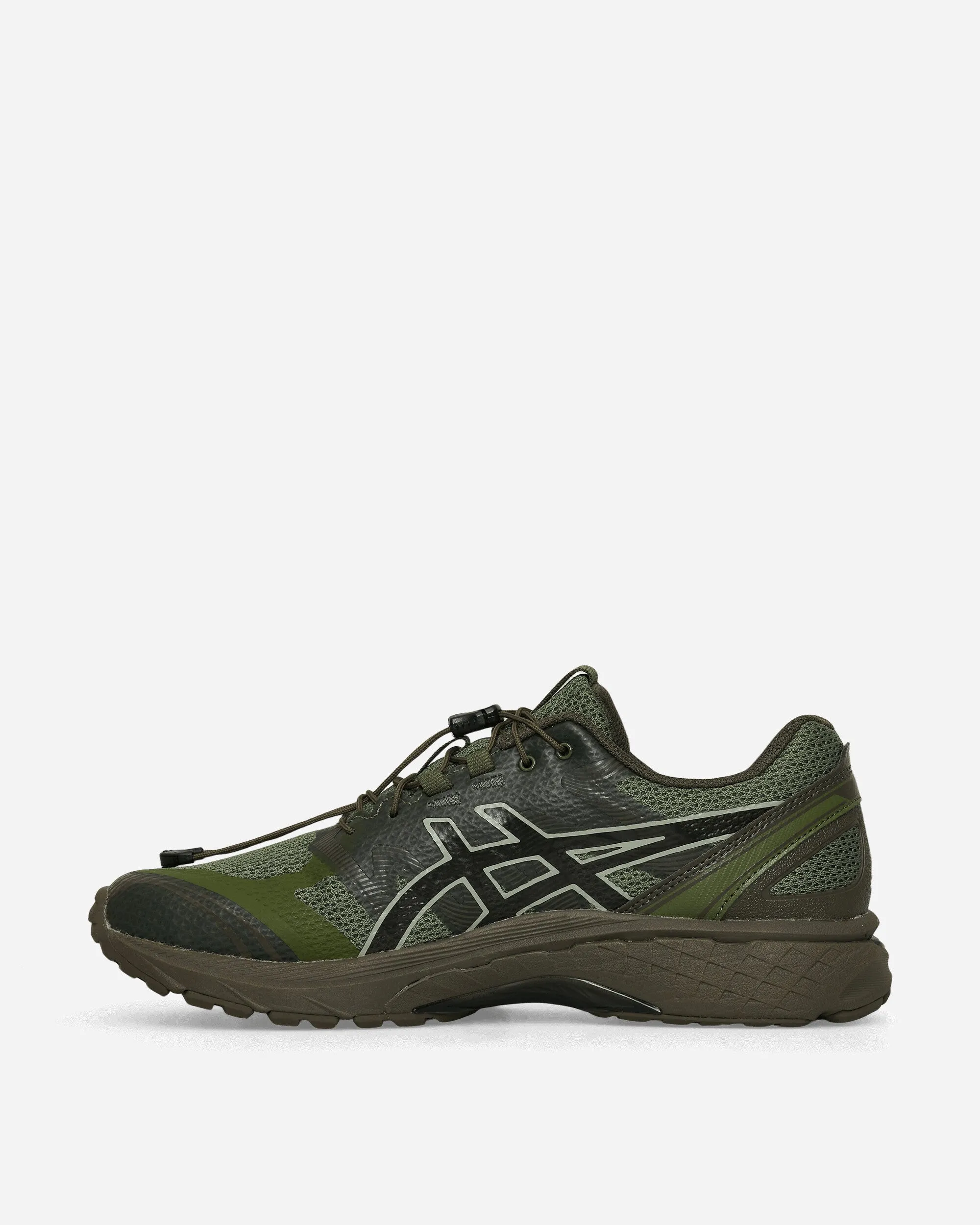 SANSAN GEAR GEL-Terrain Sneakers Bronze Vert / Goudron