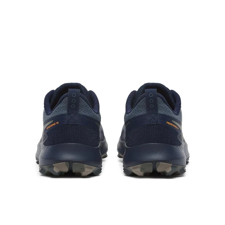 Chaussures de trail Saucony Peregrine 14 pour Homme en Dusk/Navy AW24